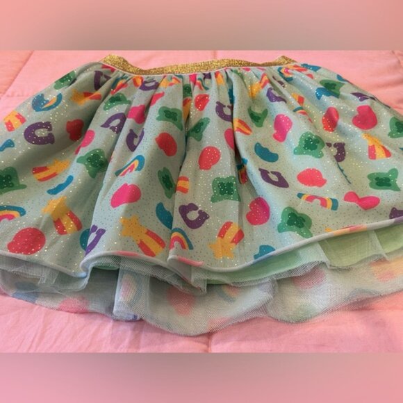 Sweet Wink Lucky Charms Skirt with Gold Waistband - Picture 6 of 8